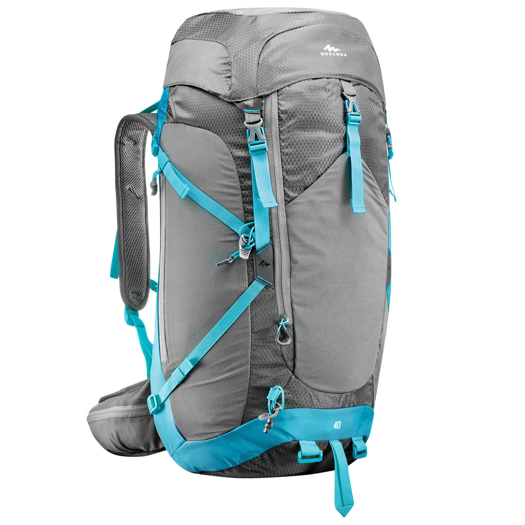 Decathlon 30l hiking wild camping backpack preview review - YouTube